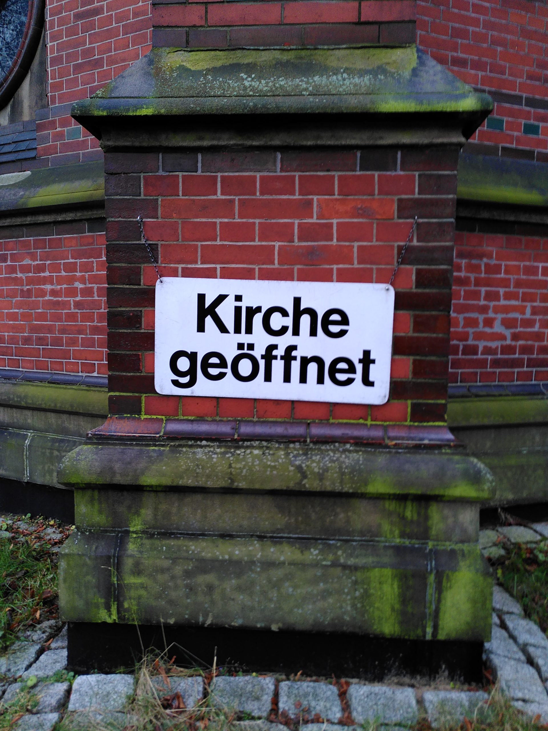 Kirche geöffnet